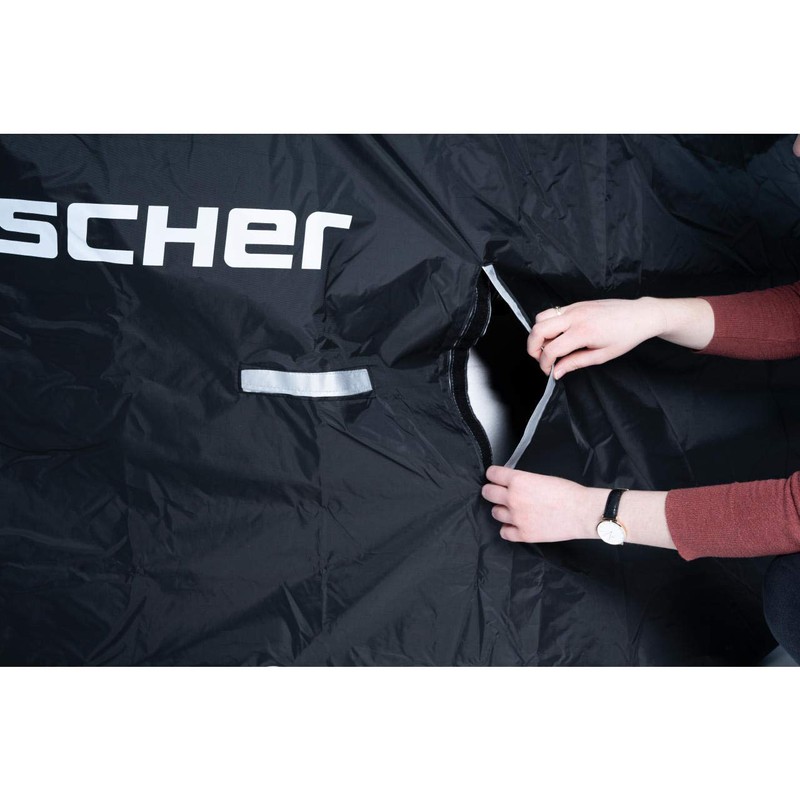 FISCHER E-Bike Garage Premium | High-Quality E-Bike Cover | Opening
