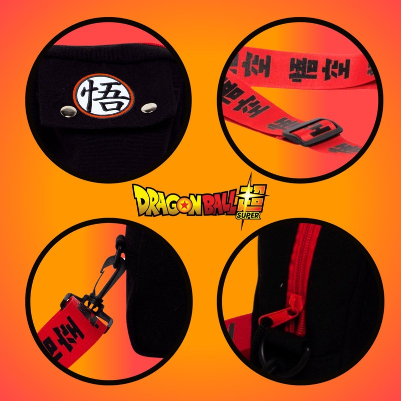 Dragon Ball Z Bag, Shoulder Bag in Classic Goku Design,