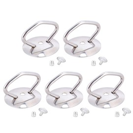 BESTonZON Pot Lid Handle Stainless Steel Universal Replacement Lid Knob on Pan Pot Lid Pack of 5 (Silver)