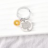 Inspirational Gifts Keychains for Women Girls Sunflower Lover Gift Keychain
