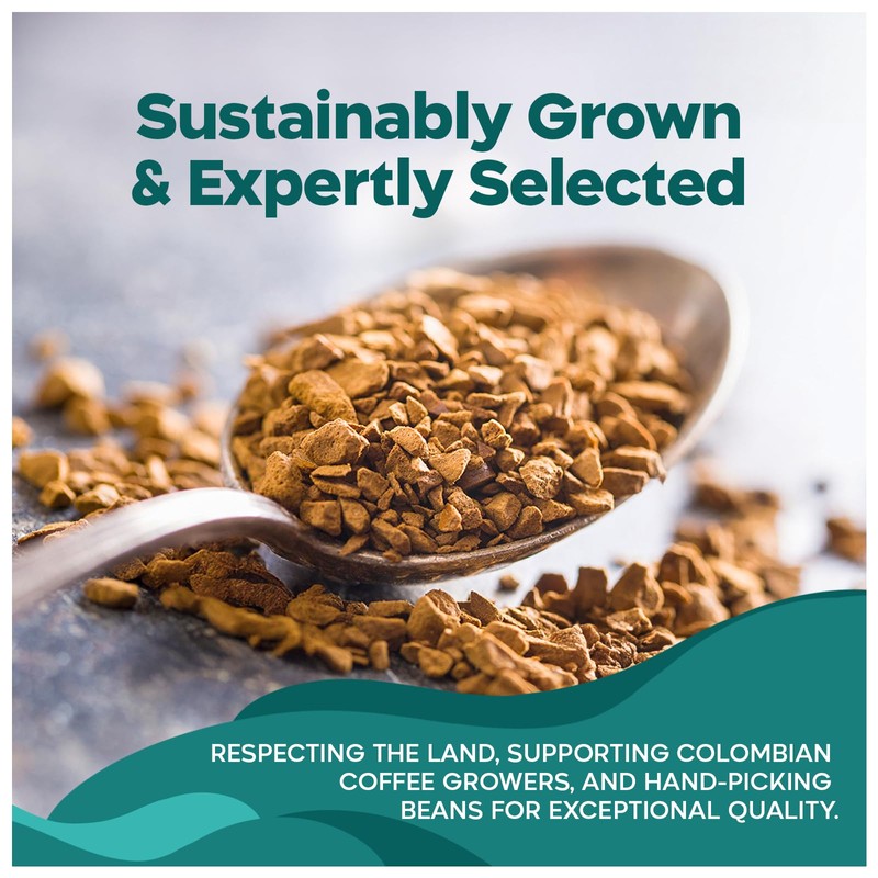 Juan Valdez Decaffeinated Freeze Dried Coffee | 100% Colombian Arabica