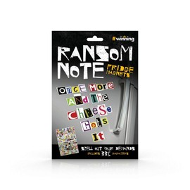 Winning Ransom Note Fridge Magnets-Spell Out Your Demands-Includes 335 Characters, 6 x 3 x 3 cm