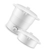 Small Electric Hot Pot Multifunctional Compact Folding Rapid Noodles Cooker