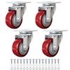Finnhomy 3 Inch Swivel Casters Wheels Set of 4 Heavy