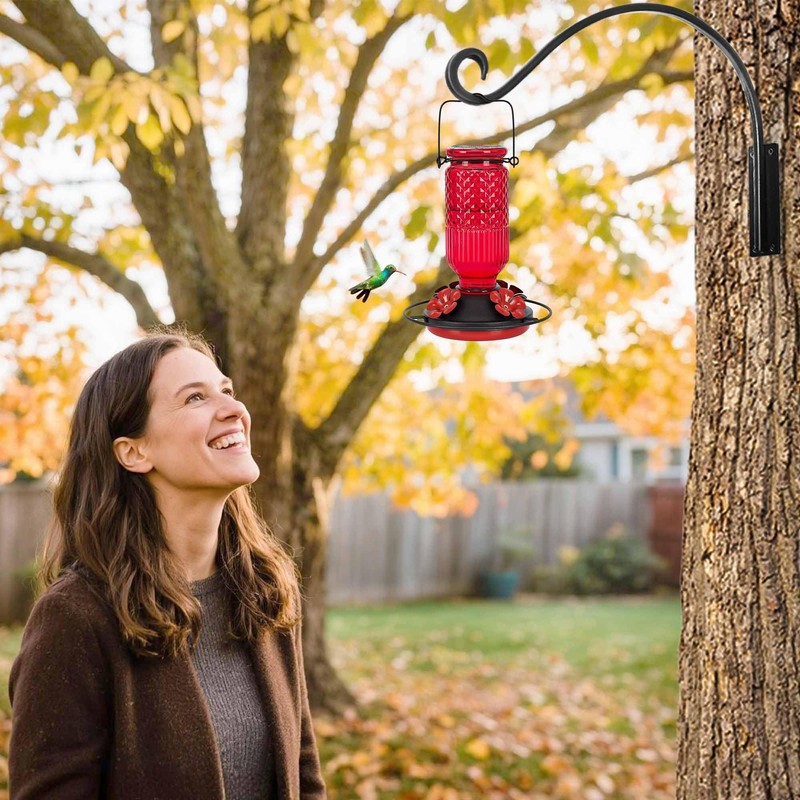 Qiang Ni Heavy-Duty Plant Hanger Outdoor: Hanging Plant Hook for