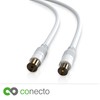 conecto TV Cable, Aerial Cable, Coaxial Cable, ICE Male to