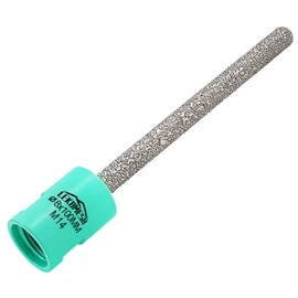 Diamond Mortar Raking Bit LEKOMESH - 8mm x 100mm Brickwork Joint Mortar Removal and Tuck Pointing for Old Mortar,Blown,Damaged Bricks or Natural Stone Removal,M14 Thread