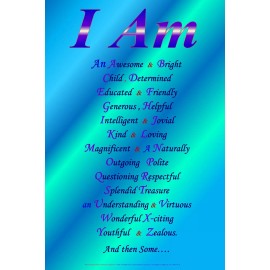 Black History Bookmark, Positive Affirmation for Black Children bookmarks