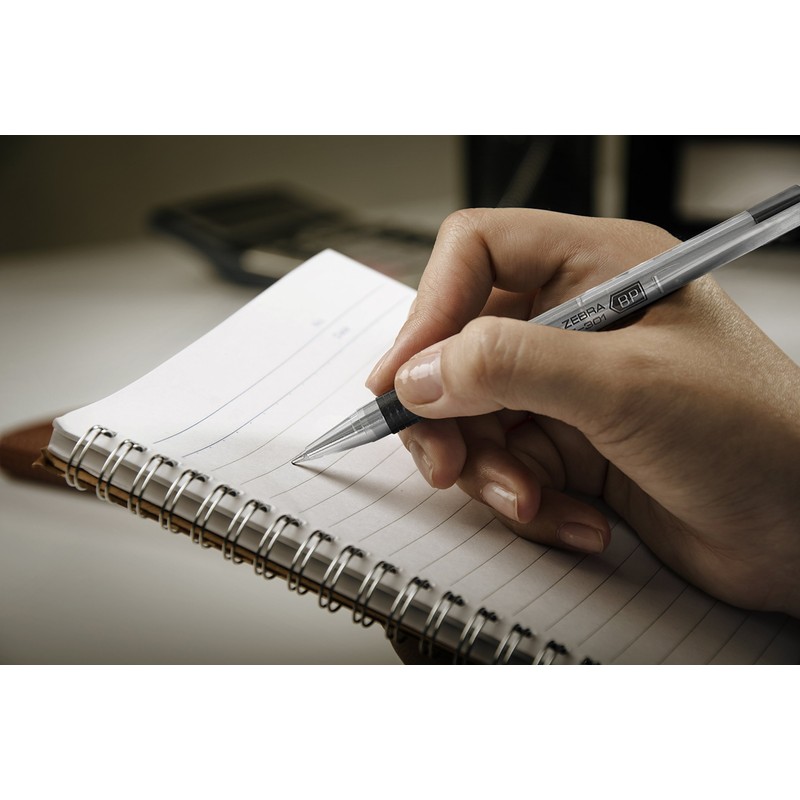 Zebra Pen F-Series Stainless Steel Ballpoint Pen Refill, Fine Point,
