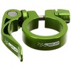 XLC Unisex – Adult's Sattelstützklemmring Seat clamp, Lime Green, 3.2x3.2x3.2cm