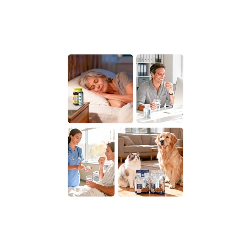 Odaro Reusable Pill Tracker - Lanyard or Sticker Medication Reminder