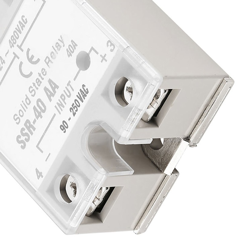 SSr 40AA 40A Solid State Relay Module AC-AC Input AC