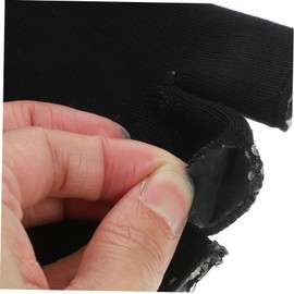 Beavorty 2Pairs Overnight Spa Gloves for Dry Hands Gel Moisturizing Half Finger Gloves Breathable Hand Softening Covers for Daily Use and Travel