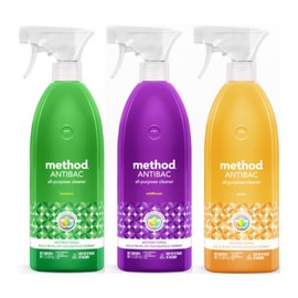 Method Cleaner Trio, Refreshing Scents for Every Space, Bamboo Bliss, Wildflower Whimsy, Citron Sensation, 3 ct. (28 oz Each)
