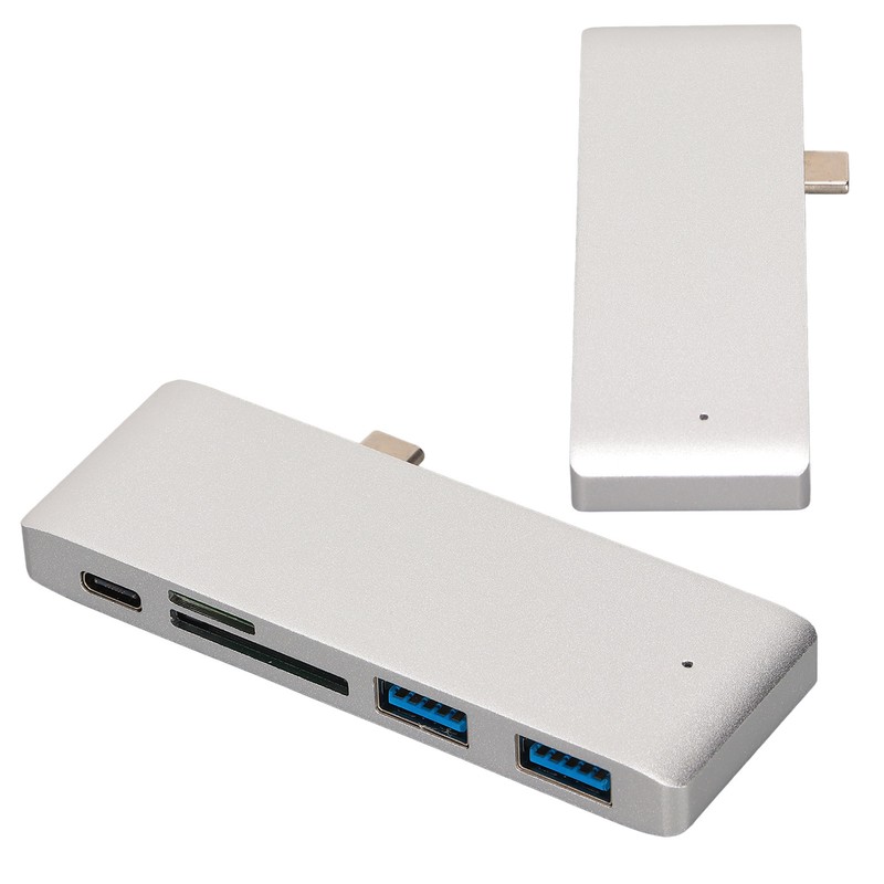 USB C Hub Portable 5 in 1 PD Fast Charge