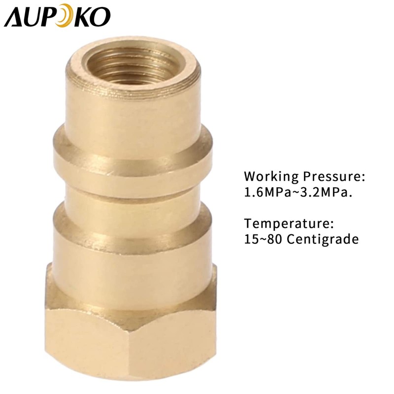 R12 R22 R502 Screw to R134A Fast Quick Conversion Adapter