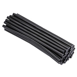 Coolty 40 Pack Hot Melt Glue Sticks 11mm x 270mm Paintless Car Dent Repair Kits for Glue Gun Heating Art Craft, Car Body Dent Repair Remover (Black)