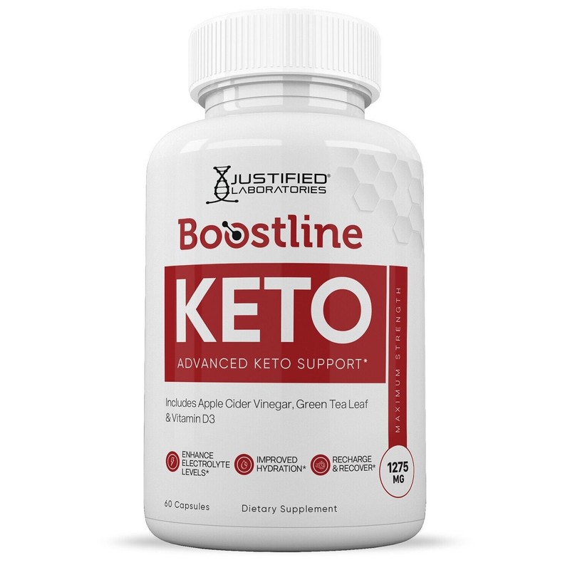 Justified Laboratories Boostline Keto ACV Pills 1275 MG Stronger Than