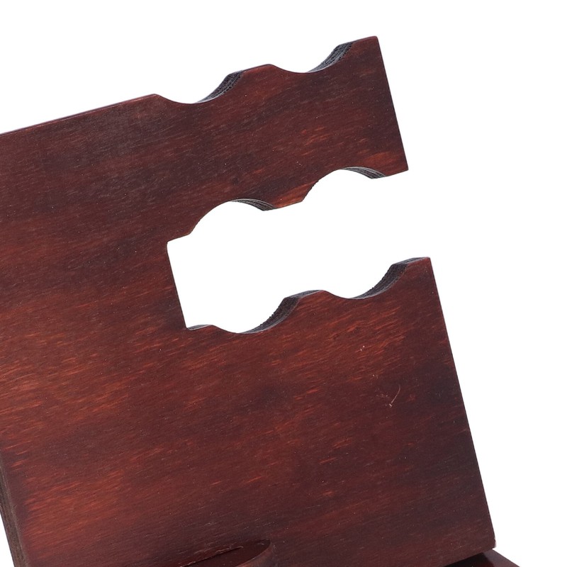 Desktop Storage Bracket Multifunctional Wooden Mobile Phone Base Watch Glasses