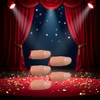 5Pcs Thumb Tip Magic Tricks Fake Thumb Tip Silk Vanish