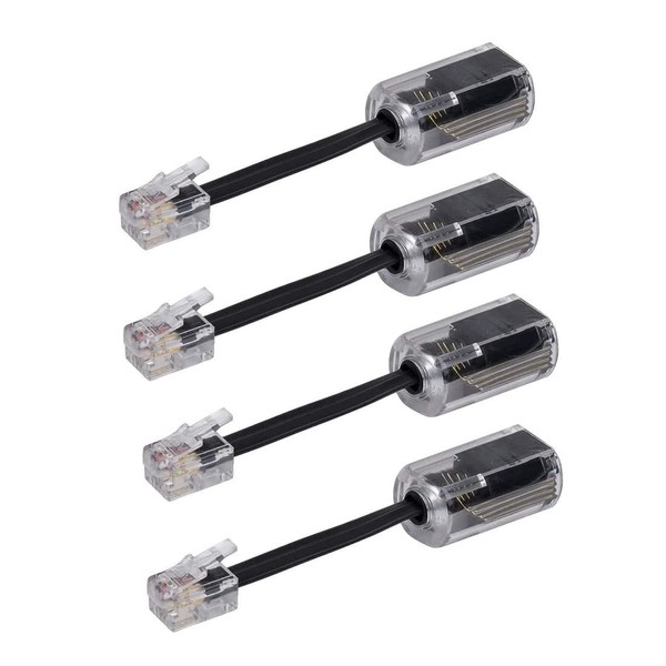 YIENFBEV Telephone Cord Detangler, Telephone Cord Detangler, 4 Pack 360