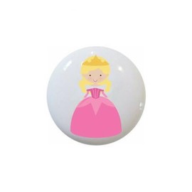 Fairy Tale Princess Fairytale DECORATIVE Ceramic Dresser Drawer PULLS Cabinet Cupboard KNOBS (Aurora)