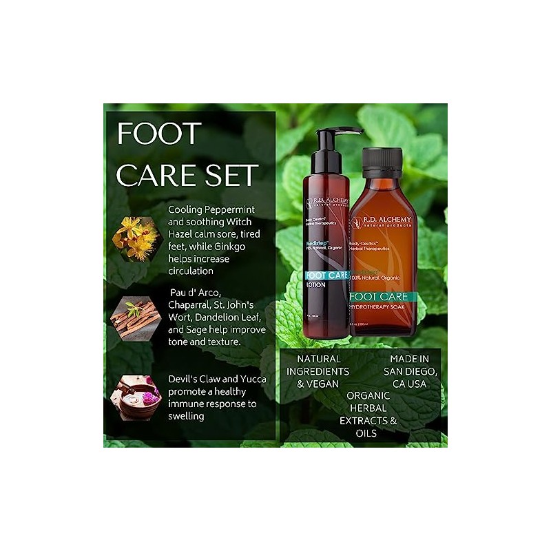 RD Alchemy - 99% Natural & Organic Foot Care Soak