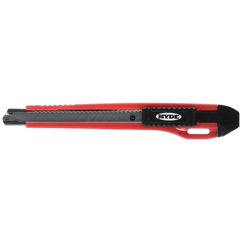 Hyde 42045 Stainless Steel Tools Auto Utility Knife with Positive