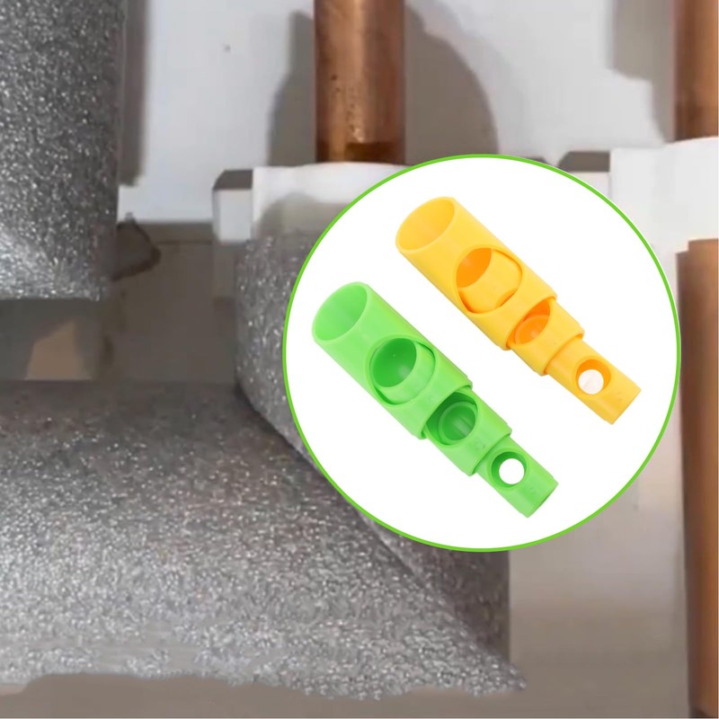 6PCS High Efficient Foam Pipe Cutter Tool Plastic Pipe Insulation