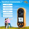 Digital Wind Speed Meter Anemometer, XRCLIF Wind Gauges Air Flow