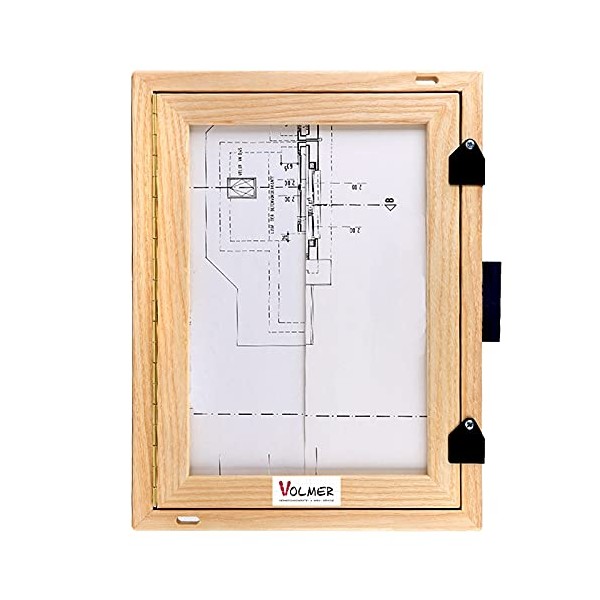 Field Book Frame DIN A4 Wood The Standard Clipboard for
