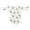 Junior Joy 3-6 Months Baby Printed Bodysuits White, 100% Cotton,