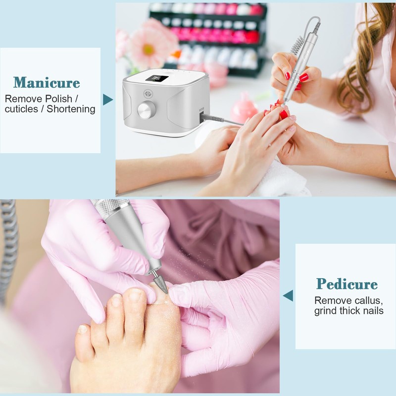 Kredioo Nail Cutter for Gel Nails and Acrylic Nails 35000