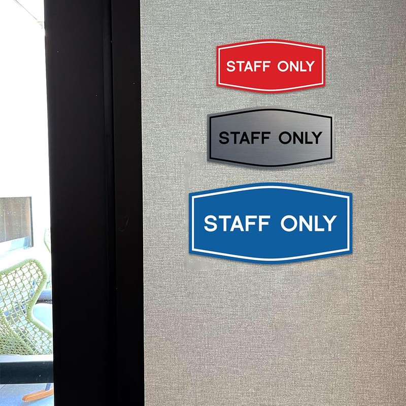 (18cm x 8.9cm - Medium, Black) - Fancy Staff Only