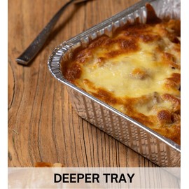 24/7 BAGS 20 Count Aluminum Foil Pans, Heavy Duty, Square 8"x8"x 1.75", Food Grade, Disposable, Baking, Cooking, and Grilling, No Lids