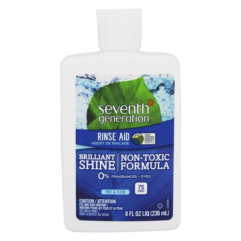 Seventh Generation Dishwasher Rinse Aid - 8 oz - 2