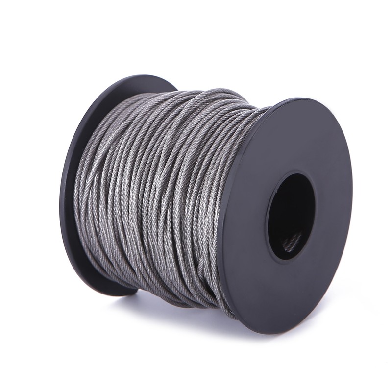 Ubilink 167FT(50M) Picture Hanging Wire 1.5MM Up to 150lbs Stainless