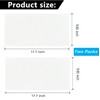 2 Pcs Organic Cotton Flannel for Castor Oil Pack Wrap,
