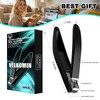 Long Handle Nail Clippers for Seniors – 5.15" Non-Slip Grip,