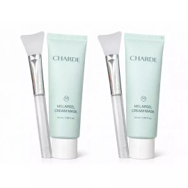 Sangse Chamjo 샤르드 멜라필 크림 마스크 팩 기미팩 뜯는 흑자팩 멜라닌 흡착케어 내돈내산 2개 Chard Melafill Cream Mask Pack for Dark Spots - Peeling Blackhead Pack for Melanin Absorption Care, 2 Units