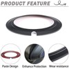 Car Tailgate Trim Cap Ring Trim Compatible with Ford Ranger
