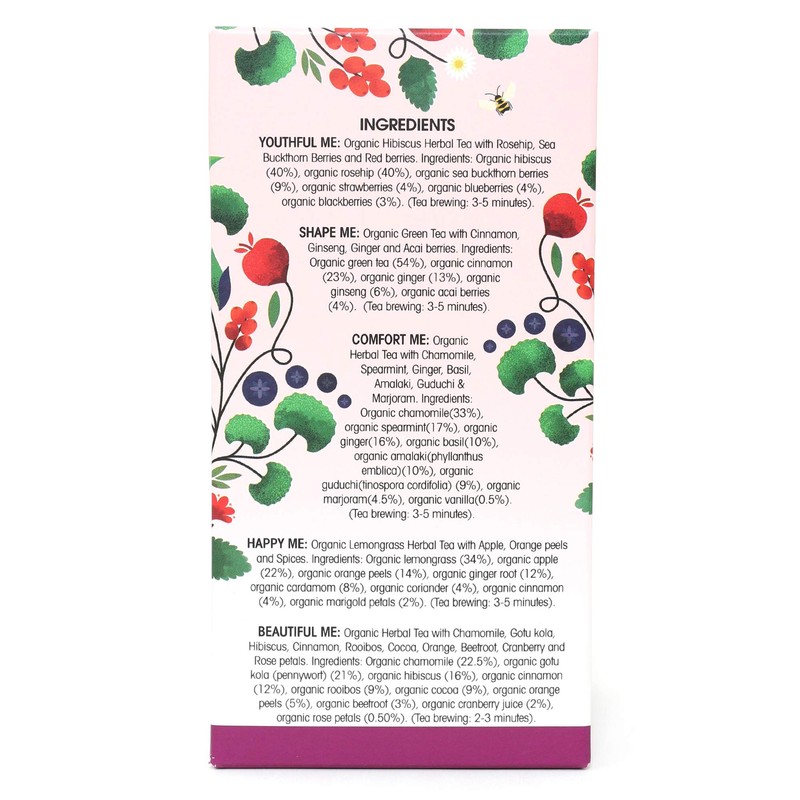 English Tea Shop Women’s Wellness Tea Bag Sachets, 20-Piece