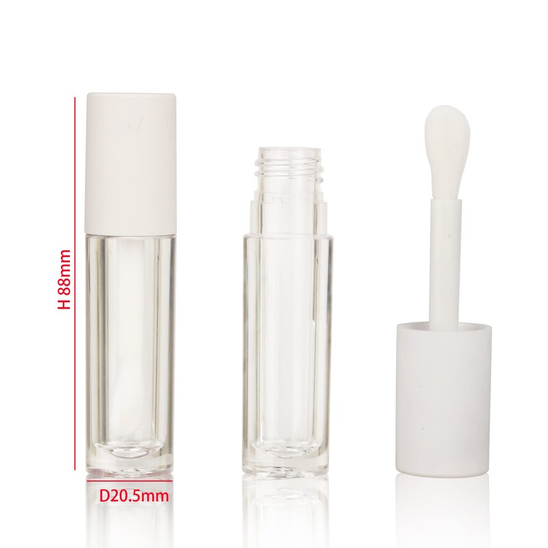 COSIDEA 24 tubos vacíos de brillo de labios de 5