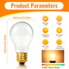 Blakapoo 100 Watt Incandescent Light Bulbs, A19 100W Frosted Light