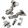 Blum® 95° Thick Door Clip Top Frameless Inset Hinges