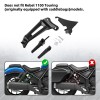 TCMT Rear Passenger Footpegs Footrest Fit For Honda Rebel 1100