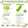 6 Pcs Garlic Press Set, Garlic Chopper and Grater Slicer