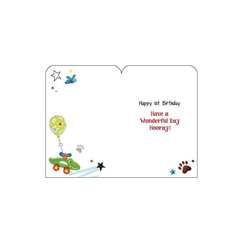 Boys 1st Birthday Card