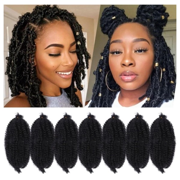 Does Not Apply Marley Hair 10 Inch 7 Packs Pre