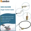 Quanaoo Auger Control Cable 946-04230B for Cub Cadet Craftsman Troy-Bilt